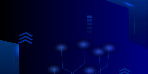 Abstract dark blue background