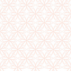 Seamless geometric floral pattern. Perfect for backgrounds and fabric printing.