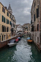 Fototapeta na wymiar Kanal in Cannaregio Venedig