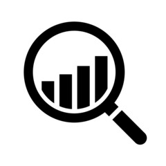 business and finance graph icon