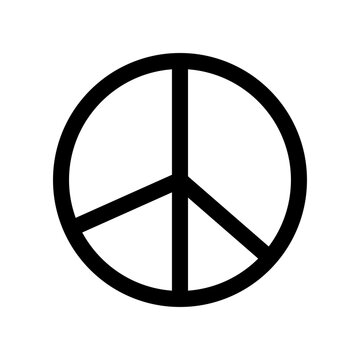 Vector, international symbol of peace