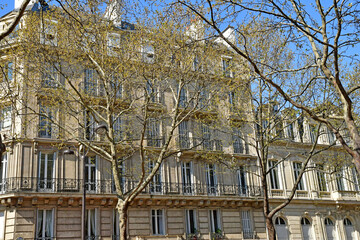 Paris; France - march 31 2019 : the Kleber avenue