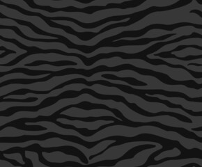 
Tiger stripe pattern, zebra seamless dark texture for textile.