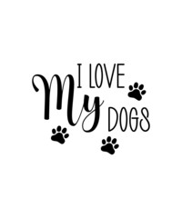 Dog SVG Bundle, Dogbone svg, Paws for Digital Download, Bone name svg, Dog Love, Cricut, Silhouette, Glowforge 