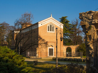  Italia, Veneto, Padova. La Cappella degli Scrovegni.