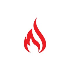 Fire flame vector illustration design template