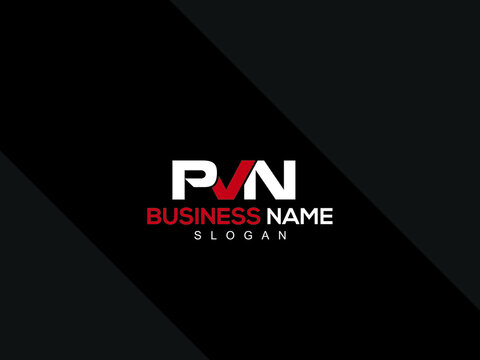 Creative PVN Logo Icon, Alphabet pvn letter logo image vector for your company