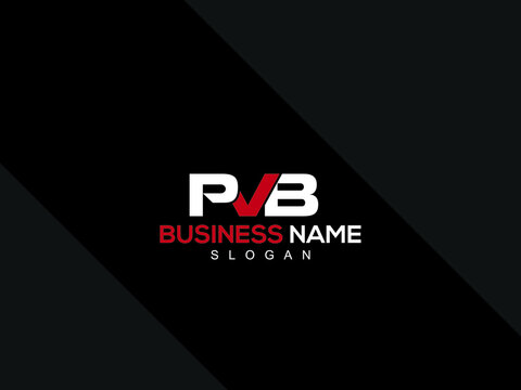 Creative PVB Logo Icon, Alphabet pvb letter logo image vector for your company