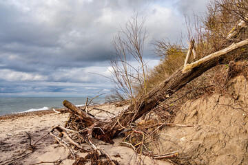 Strand an der Ostseeküste bei Meschendorf