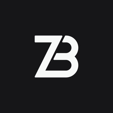 73 or 7B monogram design logo template.