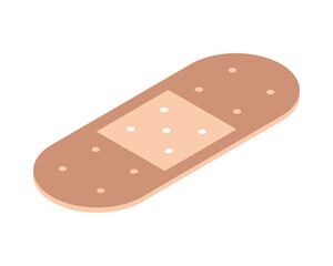 medical bandage isometric