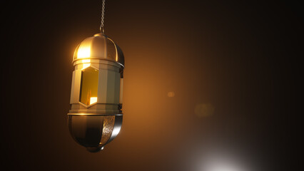 Background Of Ramadan Lantern, 3d Rendering