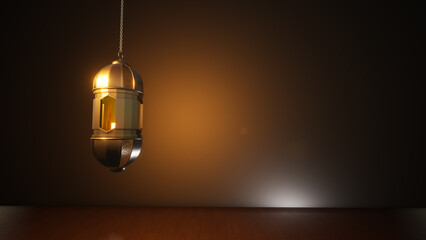 Background Of Ramadan Lantern, 3d Rendering