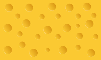 Yellow cheese background design. Vector eps10