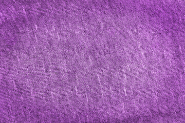 Purple  fabric texture, background. Surface for design