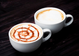 cup of cappuccino