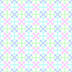 Abstract seamless geometric multicolor mosaic pattern.