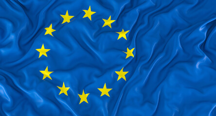 flag of the european union.