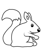 Design Fröhliches Eichhörnchen 