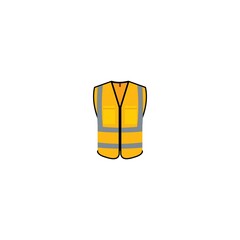 construction worker vest icon.