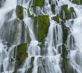 Waterfall in the valley of Araitz, Betelu, Navarre