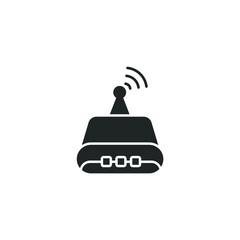 Router icons  symbol vector elements for infographic web
