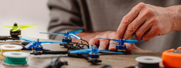 Quadcopter repairing process