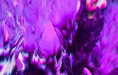 Fluid art painting. Abstract decorative marble texture. 