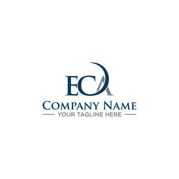 ECA Initial Logo Design for Your Company