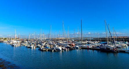 Yachthafen in Figueira da Foz, Portugal	
