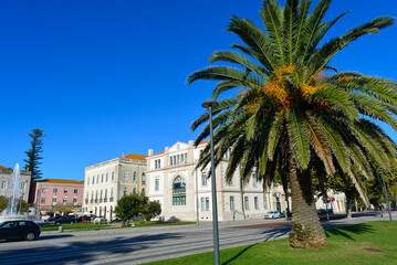 Strandpromenade in Figueira da Foz, Portugal	