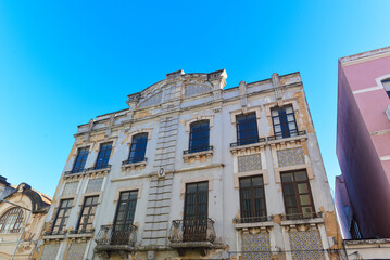 Denkmalgeschützte Architektur in Figueira da Foz, Portugal