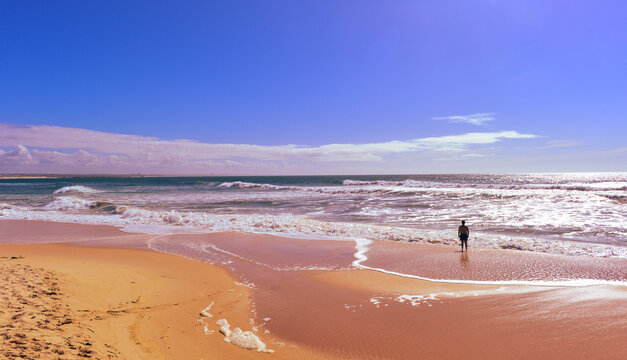 Praia de Buarcos in Figueira da Foz, Portuga