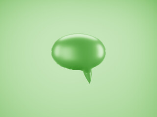 Mint Speech Balloon