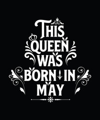 Attractive, Modern, typography, calligraphy, creative, unique printable birthday t-shirt design