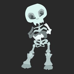 Stylized skeleton