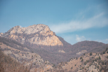 high mountains in the mountains