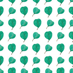 Watercolor floral illustration set - green leaf branches collection, for wedding stationary, greetings, wallpapers, fashion, background. Eucalyptus, olive, green leaves, etc.