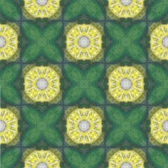 Noughts and Crosses Pattern Tile