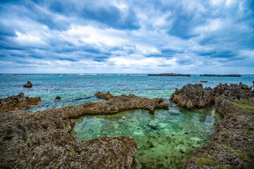 宮古島 シギラビーチの風景