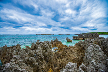 宮古島 シギラビーチの風景