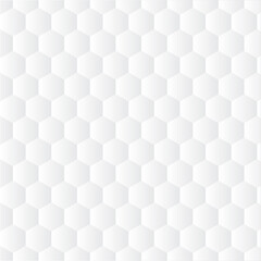 Fototapeta premium White Abstract Modern simple geometric vector seamless pattern on white background.