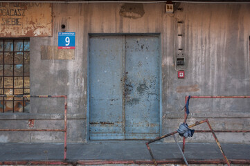 Old abandoned Victorian power plant in the center of Poland 