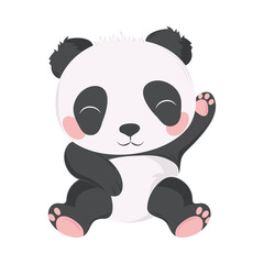 baby cute panda