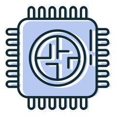 Fototapeta premium cipset computer