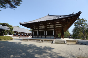 Obraz premium 唐招提寺 金堂 奈良市五条町