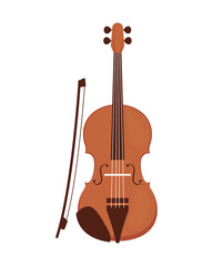 Fototapeta na wymiar violin music instrument
