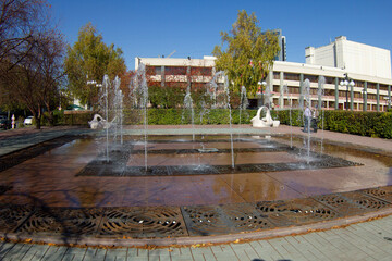 fountain in the park