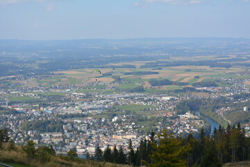 Fototapeta premium Aerial view of the city