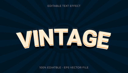 Vintage 3d text style, vintage, 3d text style, text effect, text style, vintage
